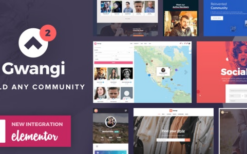 Gwangi - BuddyPress Community Theme