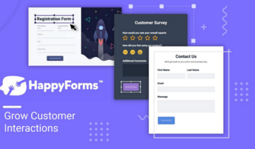 HappyForms Pro - Friendly Drag and Drop Contact Form Builder