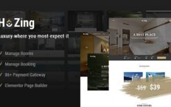 Hozing (v1.2.2) Hotel Booking WordPress Theme