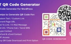 HT QR Code Generator for WordPres v2.3.7
