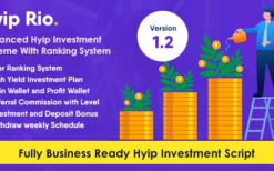 hyip rio v2.4 advanced hyip ınvestment scheme with ranking systemHyip Rio v2.4 Advanced Hyip Investment Scheme With Ranking System