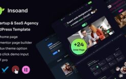 Insoand v1.0.0 IT Startup & SaaS Agency WordPress Theme