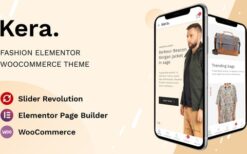 Kera v1.2.9 Fashion Elementor WooCommerce Theme