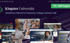 Kingster (v3.2.0) Education WordPress For University, College and School Download