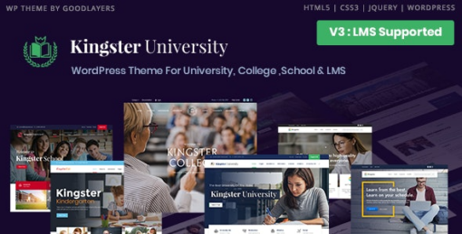 Kingster (v3.2.0) Education WordPress For University, College and School Download