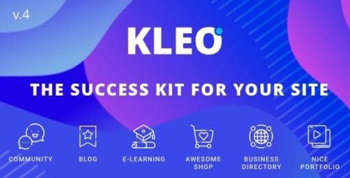 KLEO - Pro Community Focused, MultiPurpose BuddyPress WordPress Theme