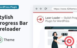 Laser Loader (v2.0.1) Stylish Progress Bar Preloader