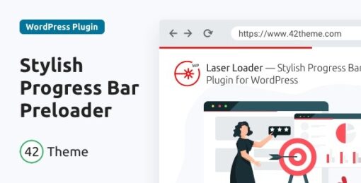 Laser Loader (v2.0.1) Stylish Progress Bar Preloader