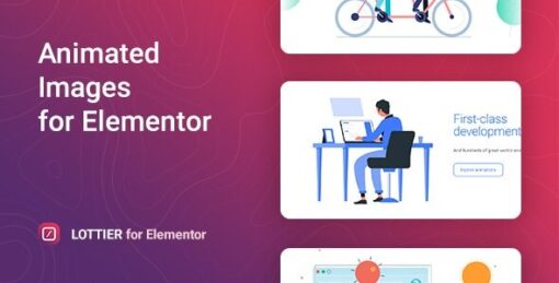 Lottier v1.0.7 Lottie Animated Images for Elementor