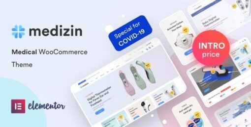 medizin v1.6.2 elementor woocommerce medical theme