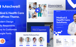 Medwell v1.0 Medical & Health Care WordPress Theme