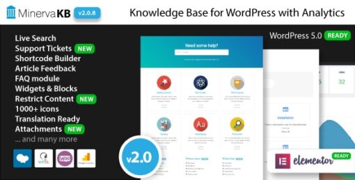 MinervaKB - Knowledge Base for WordPress with Analytics