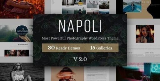 Napoli - Photography WordPress