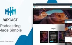 Wpcast (v1.6.1) Audio Podcast WordPress Theme