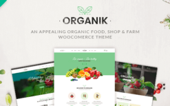 organik v3.2.7 organic food store wordpress theme