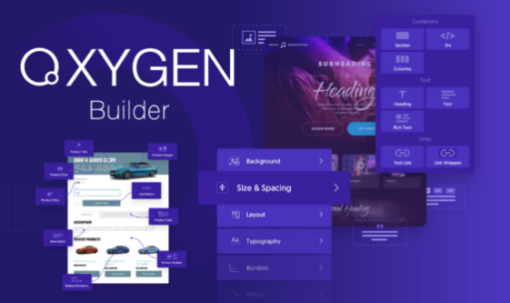 Oxygen Builder v4.8.1 + v4.0.2 + Addons