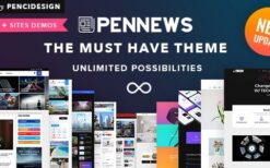 PenNews (v6.6.6) Multi-Purpose AMP WordPress Theme