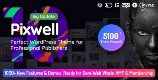 Pixwell (v10.8) Modern Magazine WordPress Theme