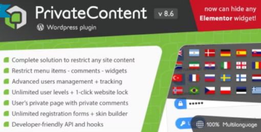 PrivateContent v8.11.0 + Addons (Multilevel Content Plugin)