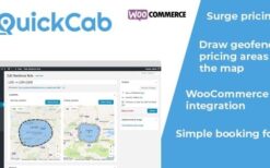 quickcab v1.3.1 woocommerce taxi booking pluginQuickCab v1.3.1 WooCommerce Taxi Booking Plugin