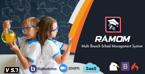 ramom school v6.0 multi branch school management system