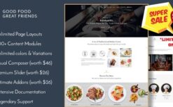 Ratatouille - Restaurant WordPress Theme