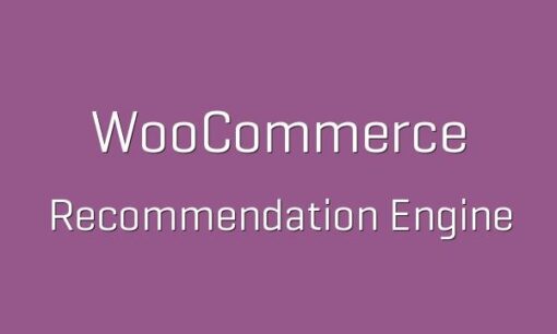 Recommendation Engine WooCommerce (v3.4.2)