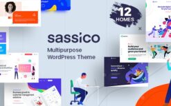 Sassico v3.4 Multipurpose Saas Startup Agency WordPress Theme