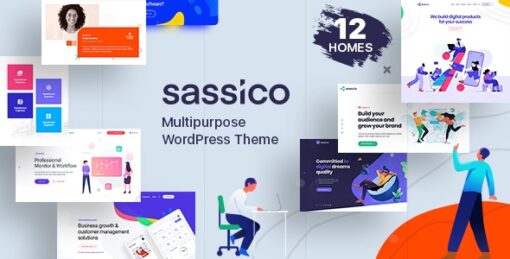 Sassico v3.4 Multipurpose Saas Startup Agency WordPress Theme
