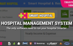 Smart Hospital v4.0 + Android App v2.0 Hospital Management System