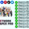 Social Network Data Scraper Pro