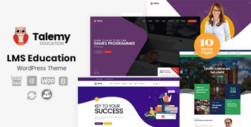 Talemy - LMS Education WordPress Theme