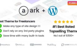 The Ark v1.69.0 WordPress Theme made for Freelancers