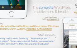 Touchy - WordPress Mobile Menu Plugin