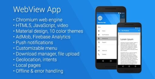 Universal Android WebView App 