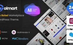 wolmart v1.5.1 multi vendor marketplace woocommerce themeWolmart v1.5.1 Multi-Vendor Marketplace WooCommerce Theme