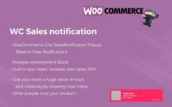 WooCommerce Live Sales Notification Pro 