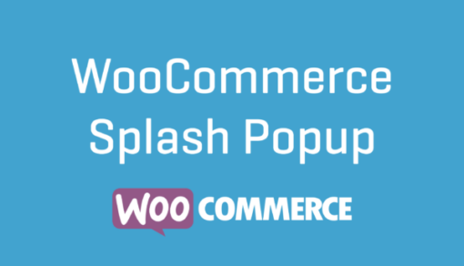 woocommerce splash popup v1.5.0
