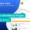 WordPress Plugin for Google Maps v5.7.2 WP MAPS PRO