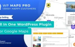 WordPress Plugin for Google Maps v5.7.2 WP MAPS PRO