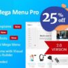 WP Mega Menu Pro v2.1.7 Responsive Mega Menu Plugin for WordPress