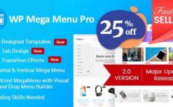 WP Mega Menu Pro v2.1.7 Responsive Mega Menu Plugin for WordPress