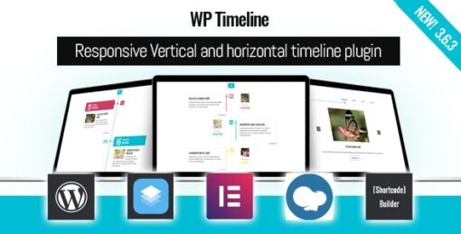 WP Timeline v3.6.5 Responsive Vertical and Horizontal Timeline Plugin