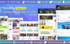 Youzify (formerly Youzer) v3.4.9 BuddyPress Community & WordPress User Profile Plugin