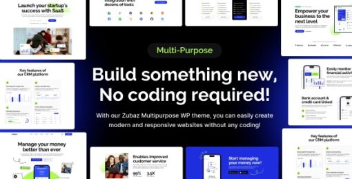 Zubaz (v1.0.0) SaaS & Startup WordPress Theme