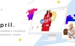 aprıl (v6.3) wonderful fashion woocommerce wordpress theme