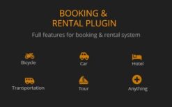 brw (v1.5.4) booking rental plugin woocommerce