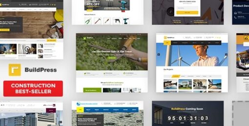 buildpress v5.6.9 construction business wp theme