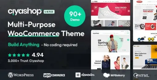 ciyashop v4.15.0 responsive multi purpose woocommerce wordpress theme