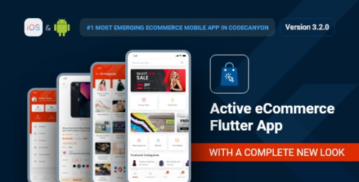 ecommerce flutter app v4.6.1eCommerce Flutter App v4.6.1